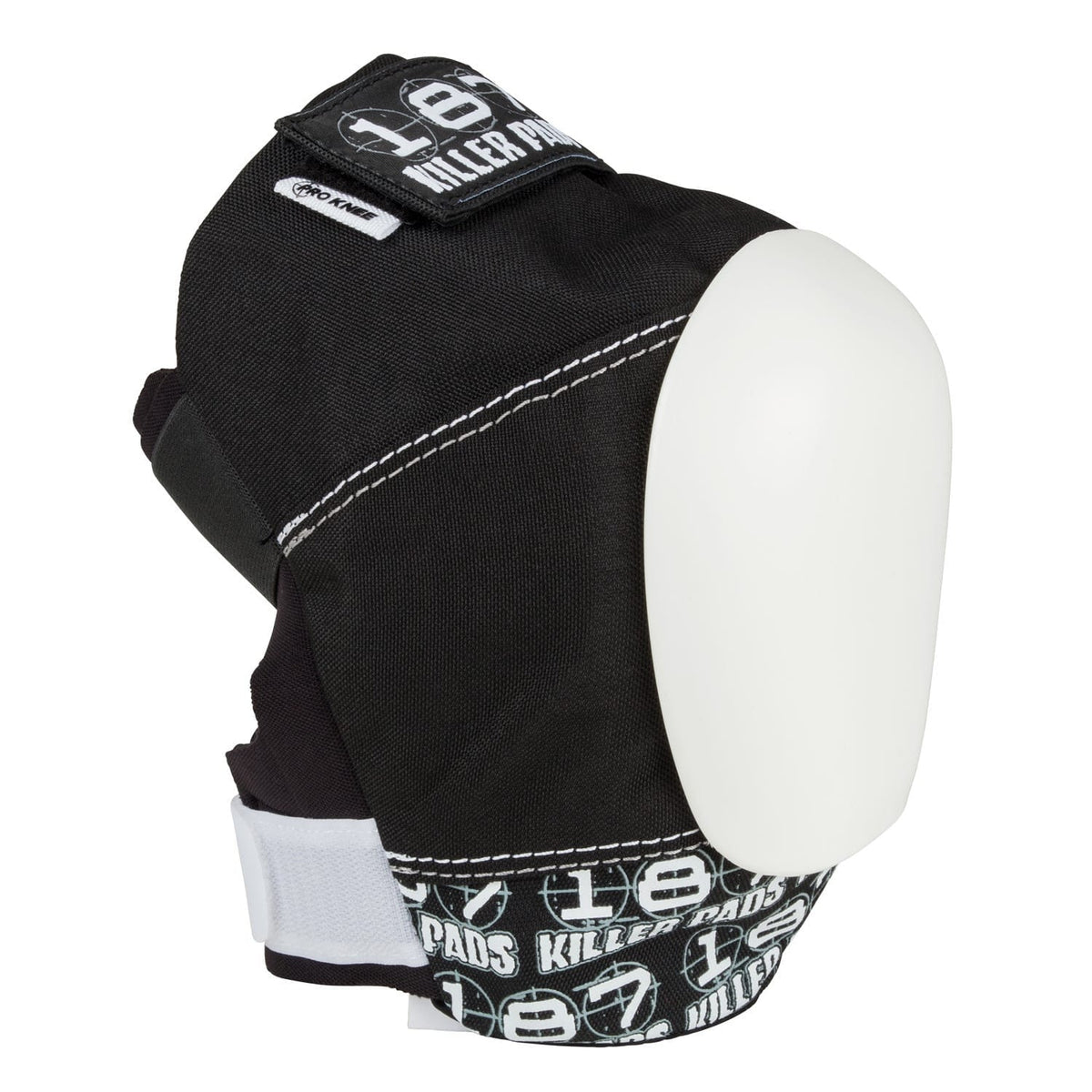 187 Killer Pads Ginocchiere Pro Knee Black/White