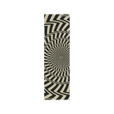 MOBGRIP - Acid Swirl Clear Black 10" skateboard griptape