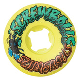 SANTA CRUZ - 54mm Screw Balls Speed Balls Yellow 99a