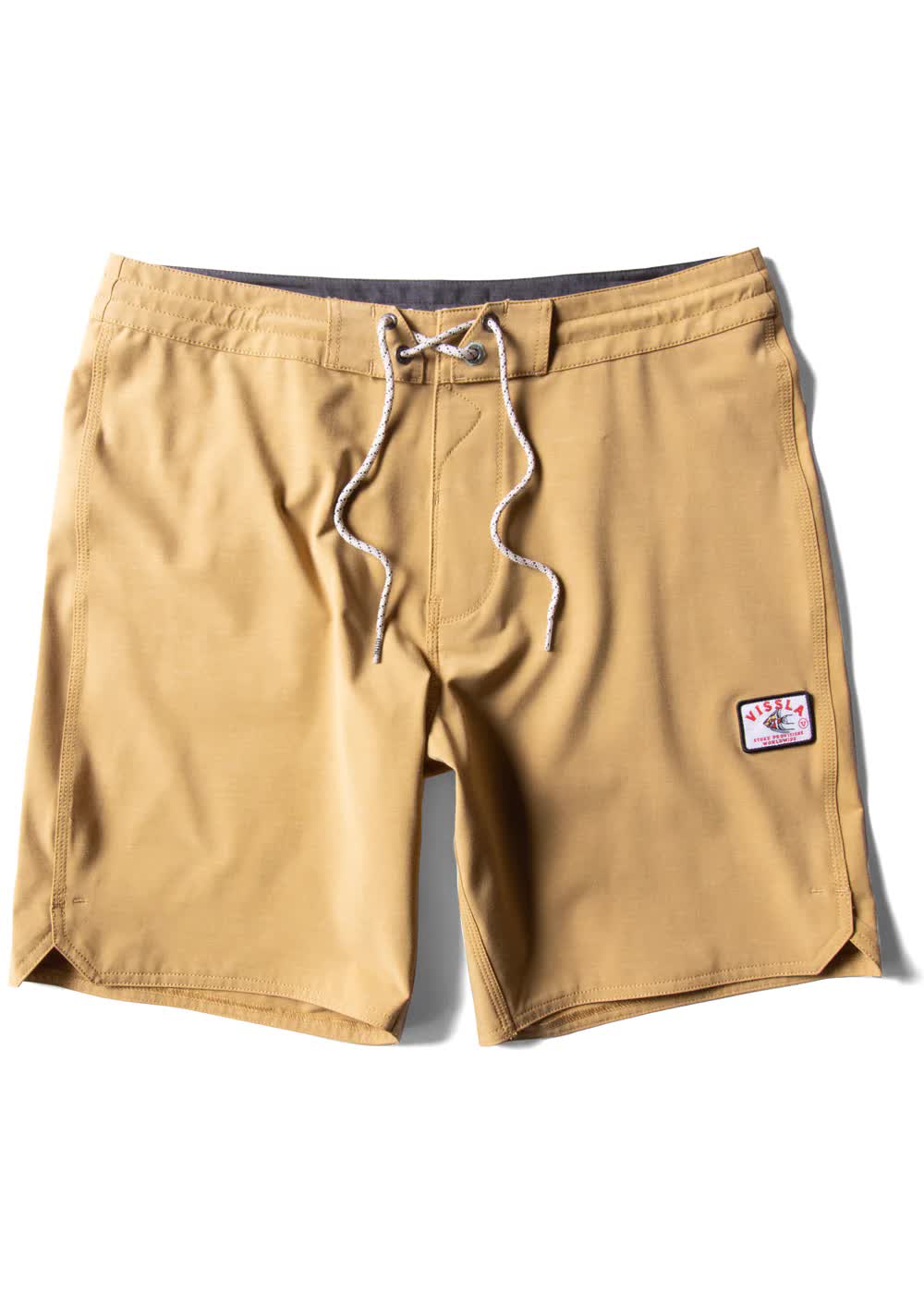 Solid Sets 18.5" Boardshort Mustard