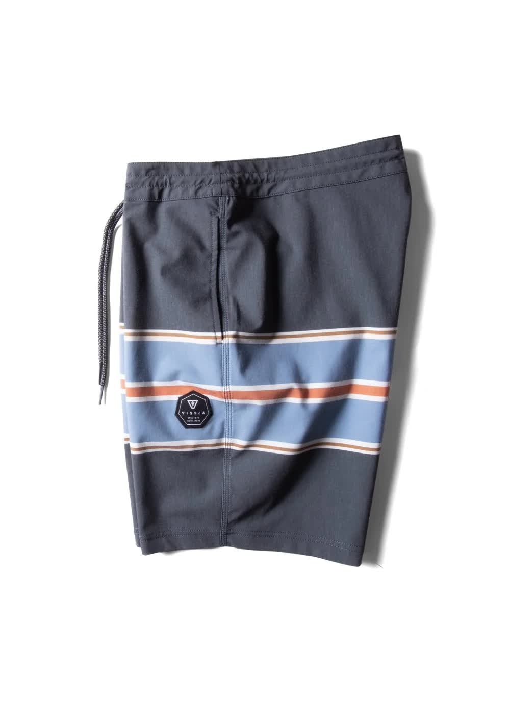 VISSLA - Free Lap 18.5" Boardshort Phantom