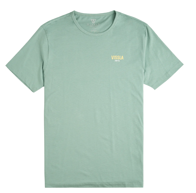 VISSLA - Offshore Pleasure Ss Tee Jade