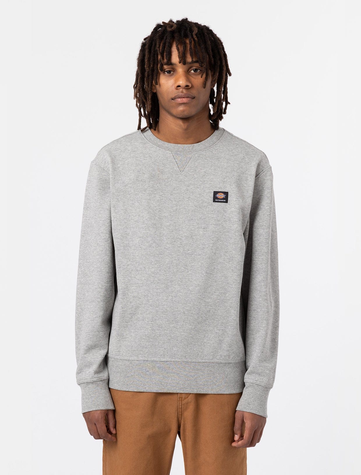 Felpa Dickies Mount Vista Sweatshirt Grey Melange